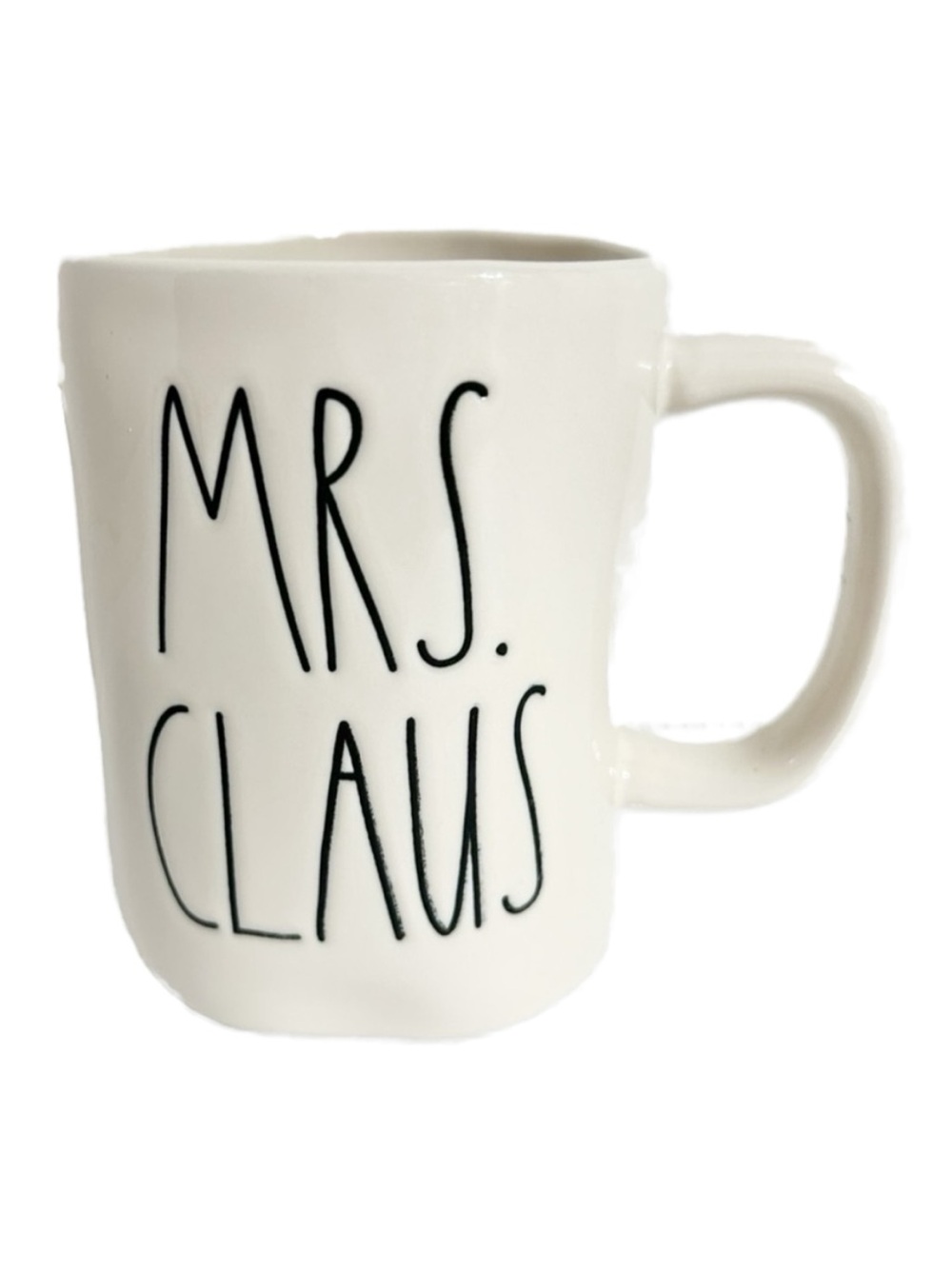 Rae Dunn MRS. CLAUS Mug Artisan Collection By Magenta 18 Oz Christmas